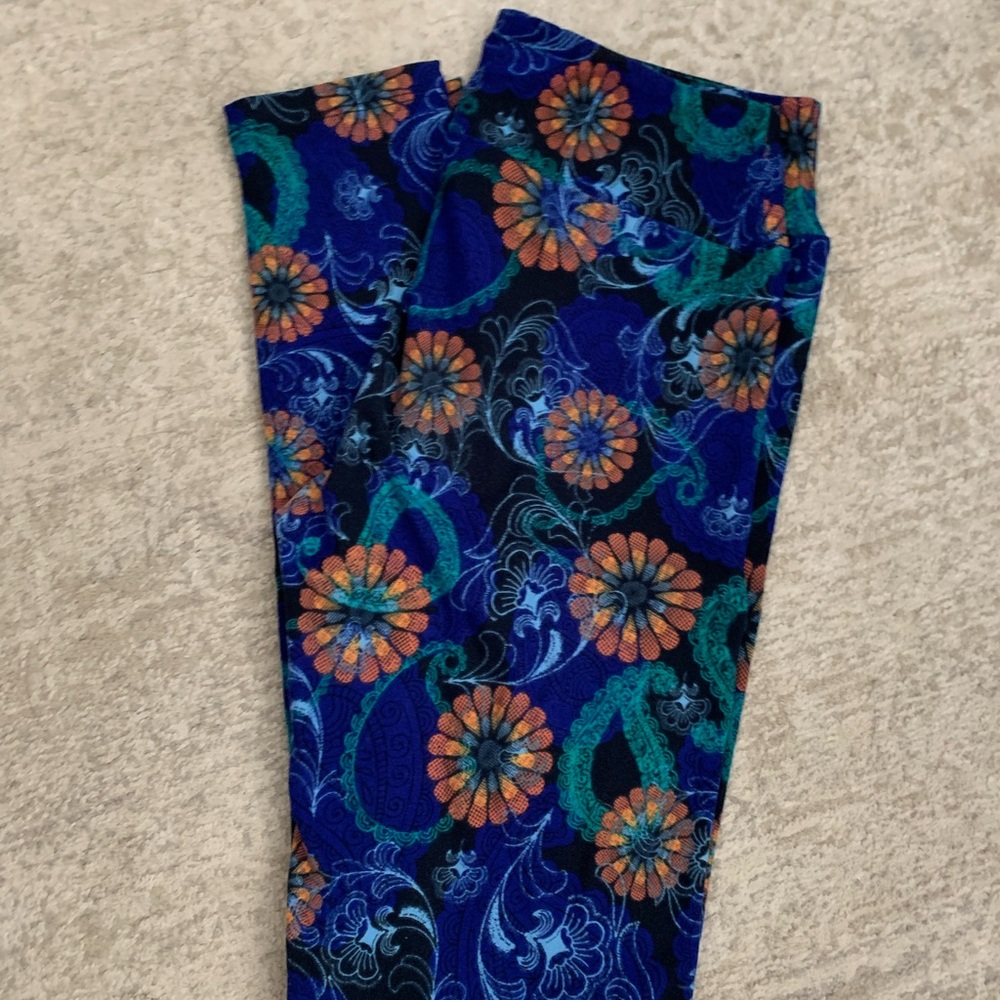 LuLaRoe Multicolor Floral Leggings